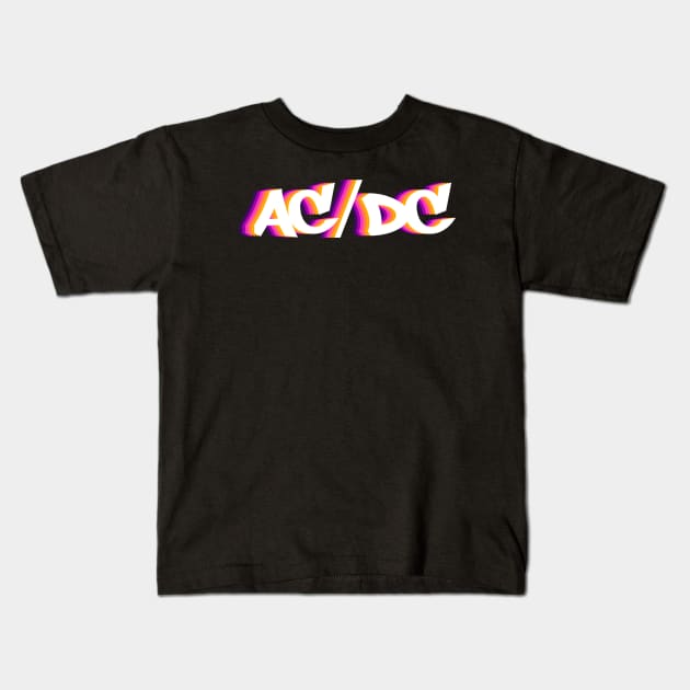 acdc Kids T-Shirt by Birdkids